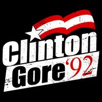 Retro Clinton Gore 1992 Election Impact Tech Backpack