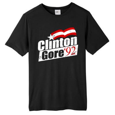 Retro Clinton Gore 1992 Election Tall Fusion ChromaSoft Performance T-Shirt