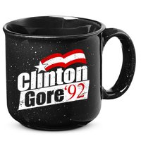 Retro Clinton Gore 1992 Election 15oz Campfire Ceramic Mug