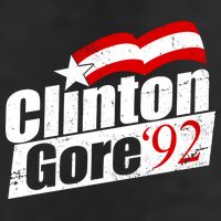 Retro Clinton Gore 1992 Election 15oz Campfire Ceramic Mug