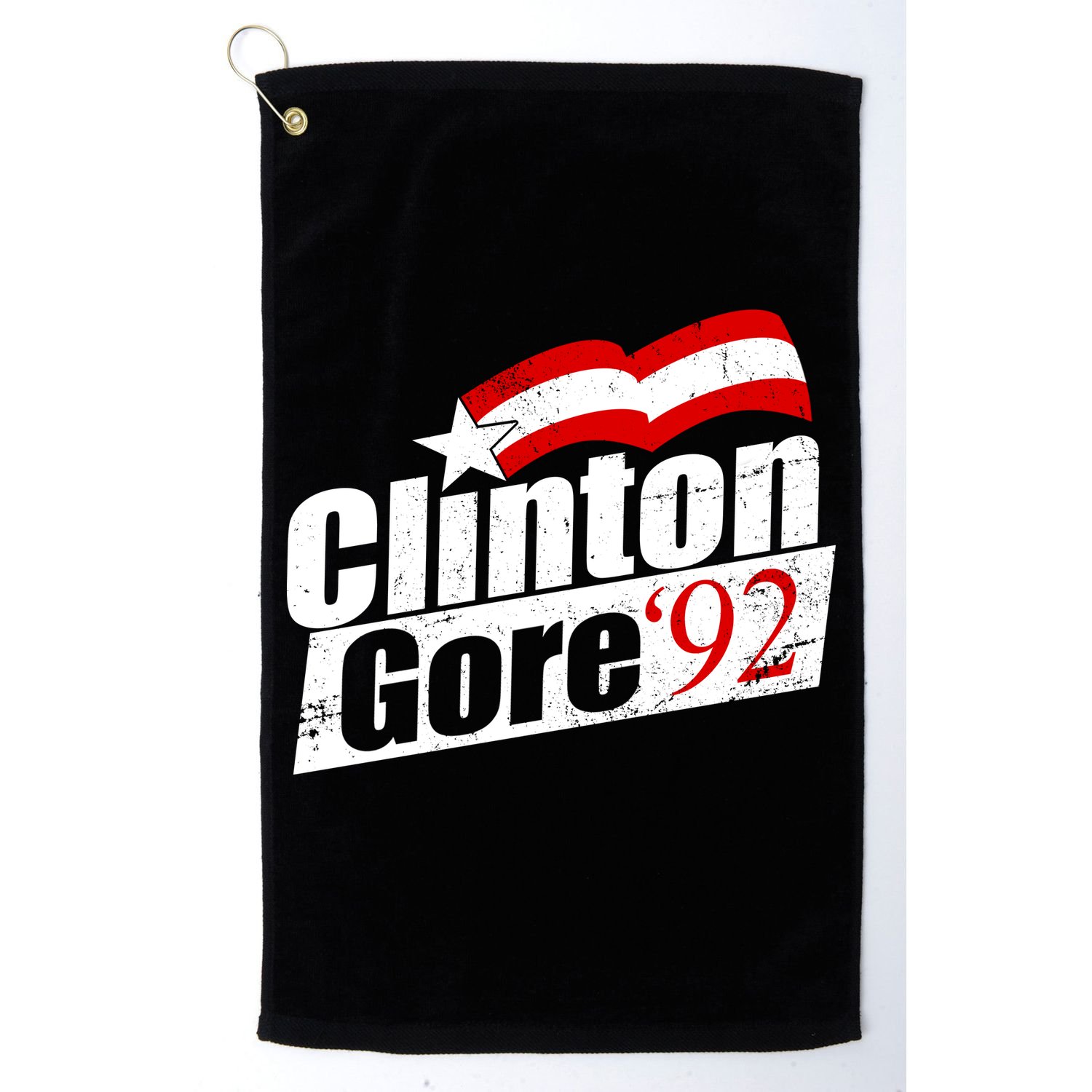 Retro Clinton Gore 1992 Election Golf Towel
