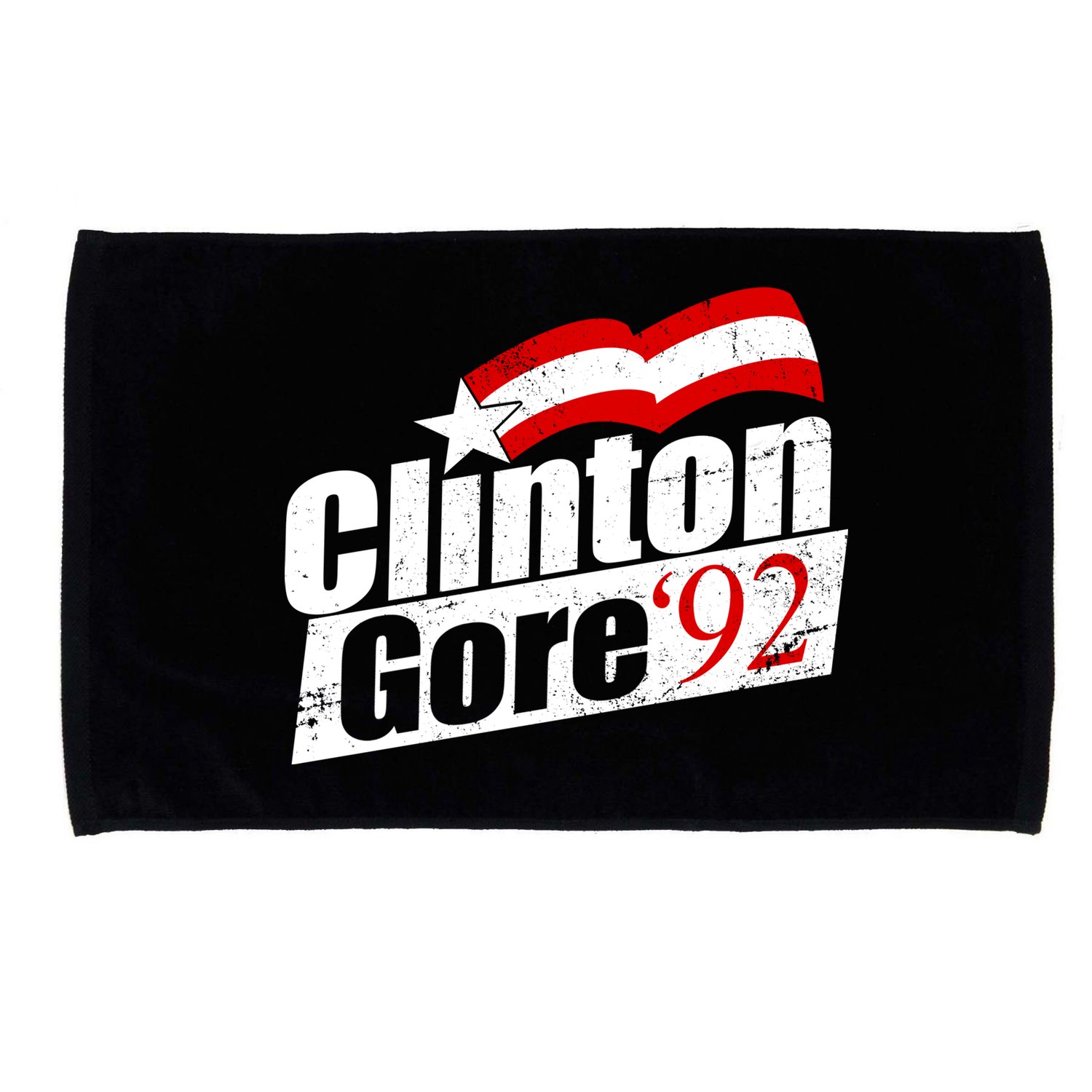 Retro Clinton Gore 1992 Election Microfiber Hand Towel