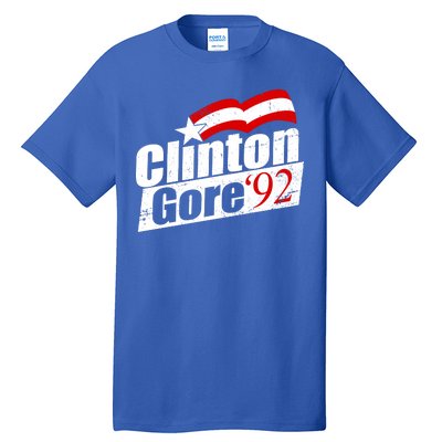 Retro Clinton Gore 1992 Election Tall T-Shirt