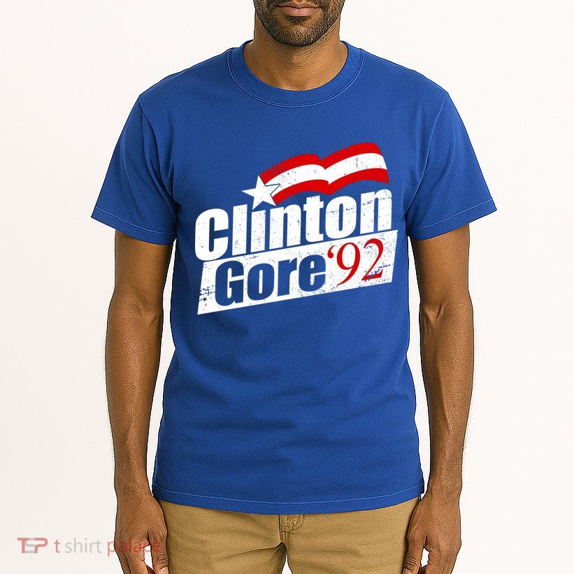 Retro Clinton Gore 1992 Election Tall T-Shirt