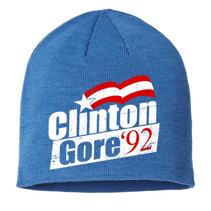 Retro Clinton Gore 1992 Election Sustainable Beanie