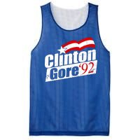 Retro Clinton Gore 1992 Election Mesh Reversible Basketball Jersey Tank