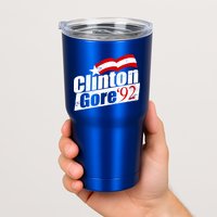 Retro Clinton Gore 1992 Election Tumbler