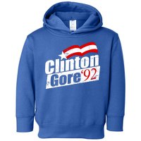 Retro Clinton Gore 1992 Election Toddler Hoodie