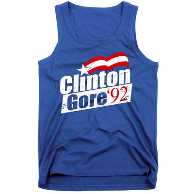 Retro Clinton Gore 1992 Election Tank Top