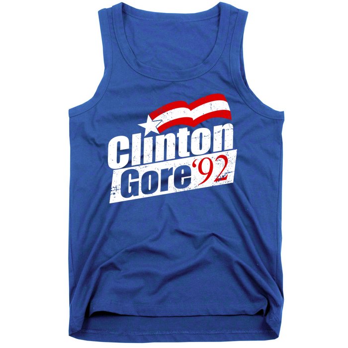 Retro Clinton Gore 1992 Election Tank Top