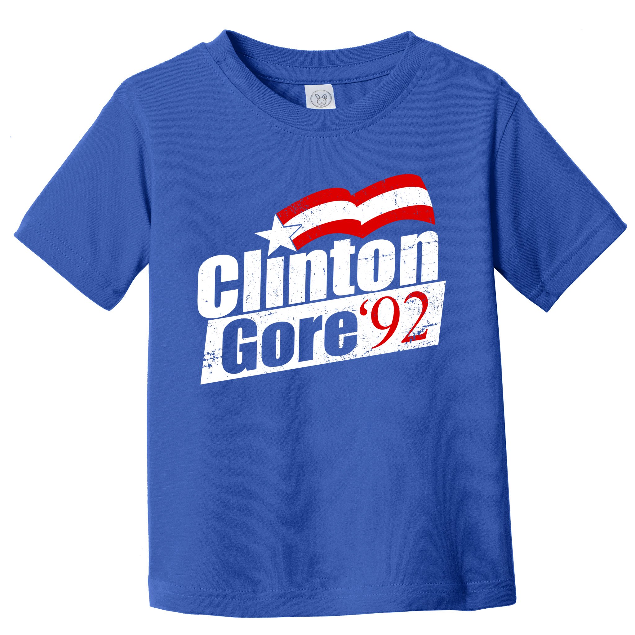 Retro Clinton Gore 1992 Election Toddler T-Shirt