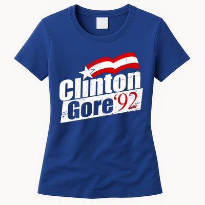 Retro Clinton Gore 1992 Election Womens T-Shirt