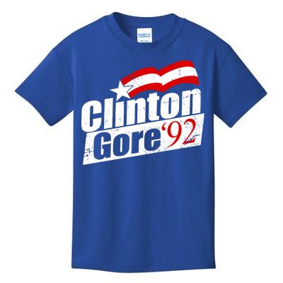 Retro Clinton Gore 1992 Election Kids T-Shirt