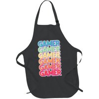 Retro Colorful Gamer Apron