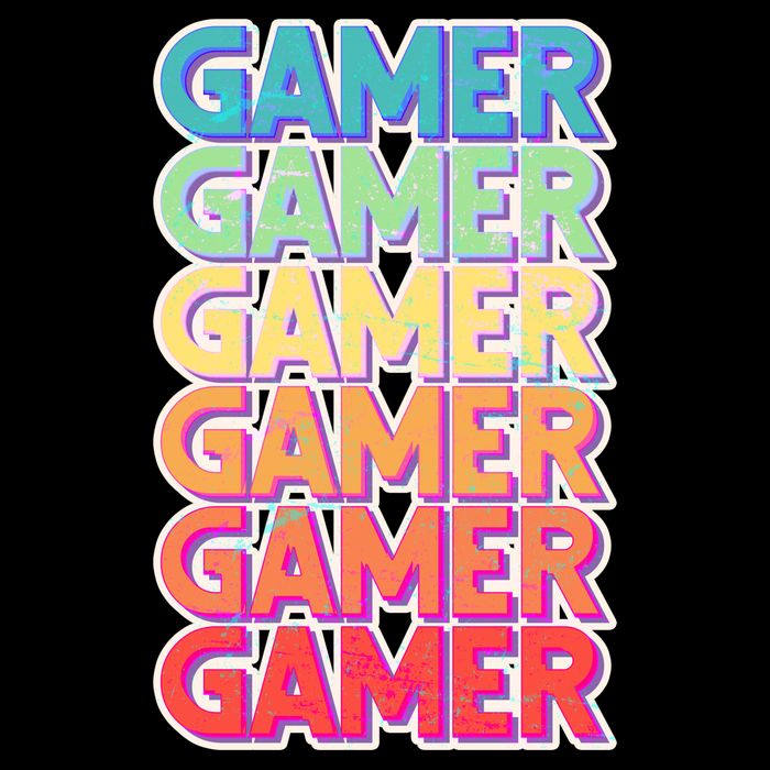 Retro Colorful Gamer Apron