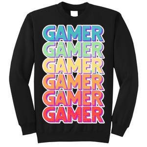 Retro Colorful Gamer Sweatshirt