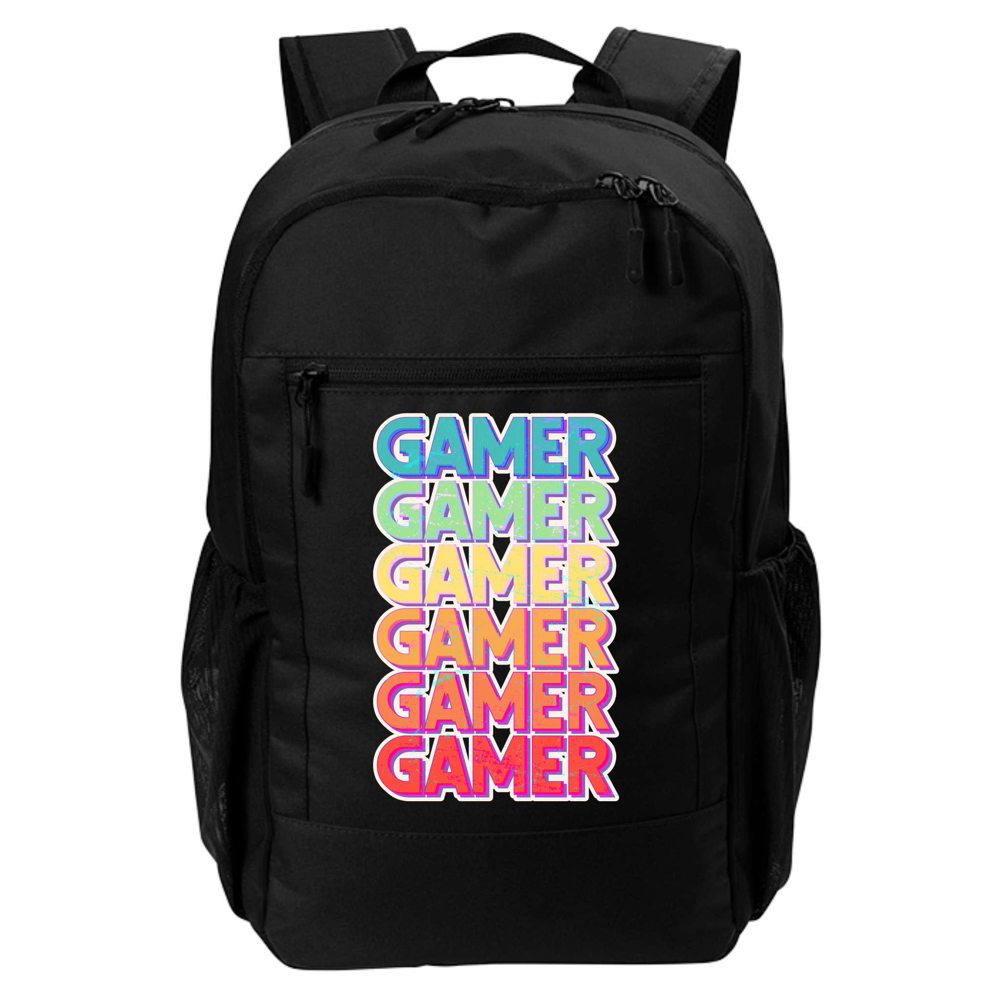 Retro Colorful Gamer Backpack