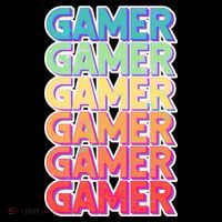Retro Colorful Gamer Mousepad