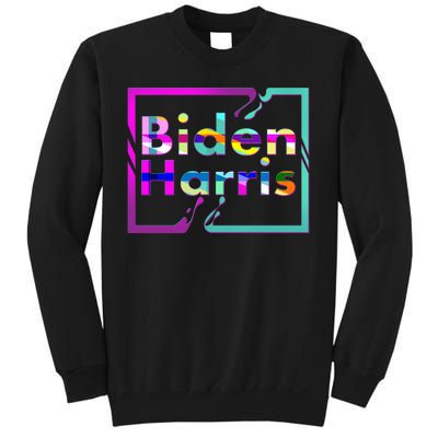 Retro Colors Biden Harris Sweatshirt