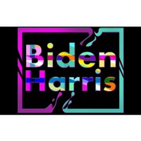 Retro Colors Biden Harris Bumper Sticker