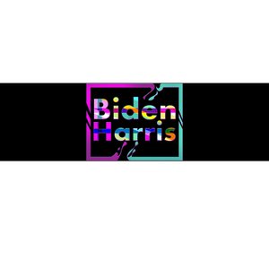 Retro Colors Biden Harris Bumper Sticker