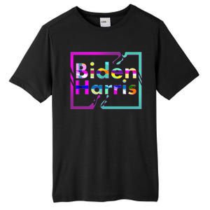 Retro Colors Biden Harris Tall Fusion ChromaSoft Performance T-Shirt