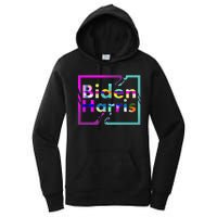 Retro Colors Biden Harris Women's Pullover Hoodie