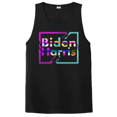 Retro Colors Biden Harris PosiCharge Competitor Tank