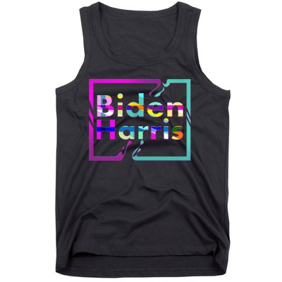 Retro Colors Biden Harris Tank Top