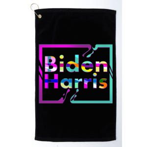 Retro Colors Biden Harris Platinum Collection Golf Towel