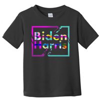 Retro Colors Biden Harris Toddler T-Shirt