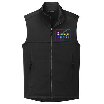 Retro Colors Biden Harris Collective Smooth Fleece Vest