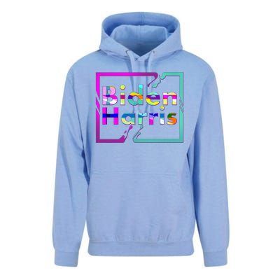 Retro Colors Biden Harris Unisex Surf Hoodie