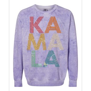 Retro Colors Kamala Colorblast Crewneck Sweatshirt