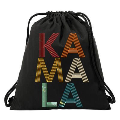 Retro Colors Kamala Drawstring Bag