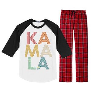 Retro Colors Kamala Raglan Sleeve Pajama Set