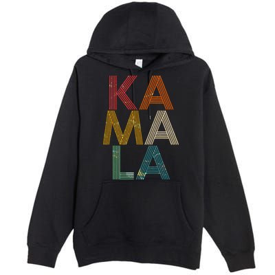 Retro Colors Kamala Premium Pullover Hoodie