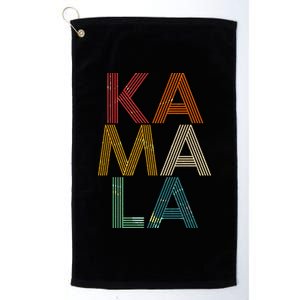 Retro Colors Kamala Platinum Collection Golf Towel