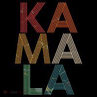 Retro Colors Kamala Kids T-Shirt