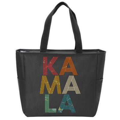 Retro Colors Kamala Zip Tote Bag