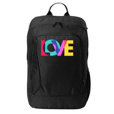 Retro Colors Love City Backpack