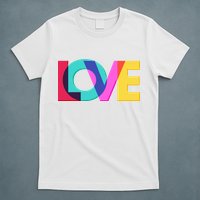 Retro Colors Love T-Shirt