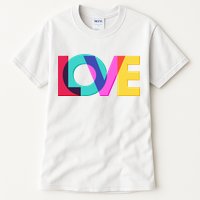 Retro Colors Love Tall T-Shirt