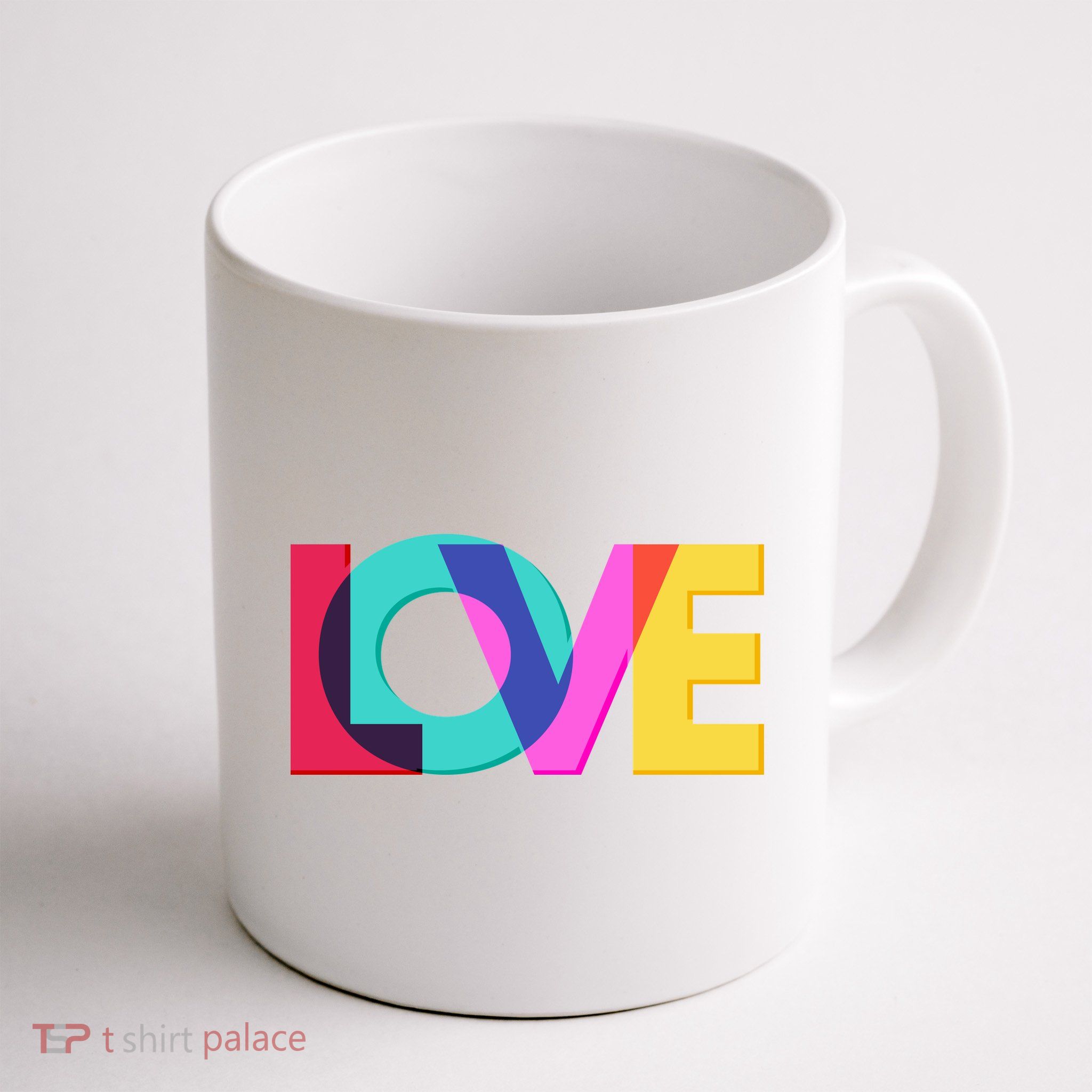 Retro Colors Love Mug