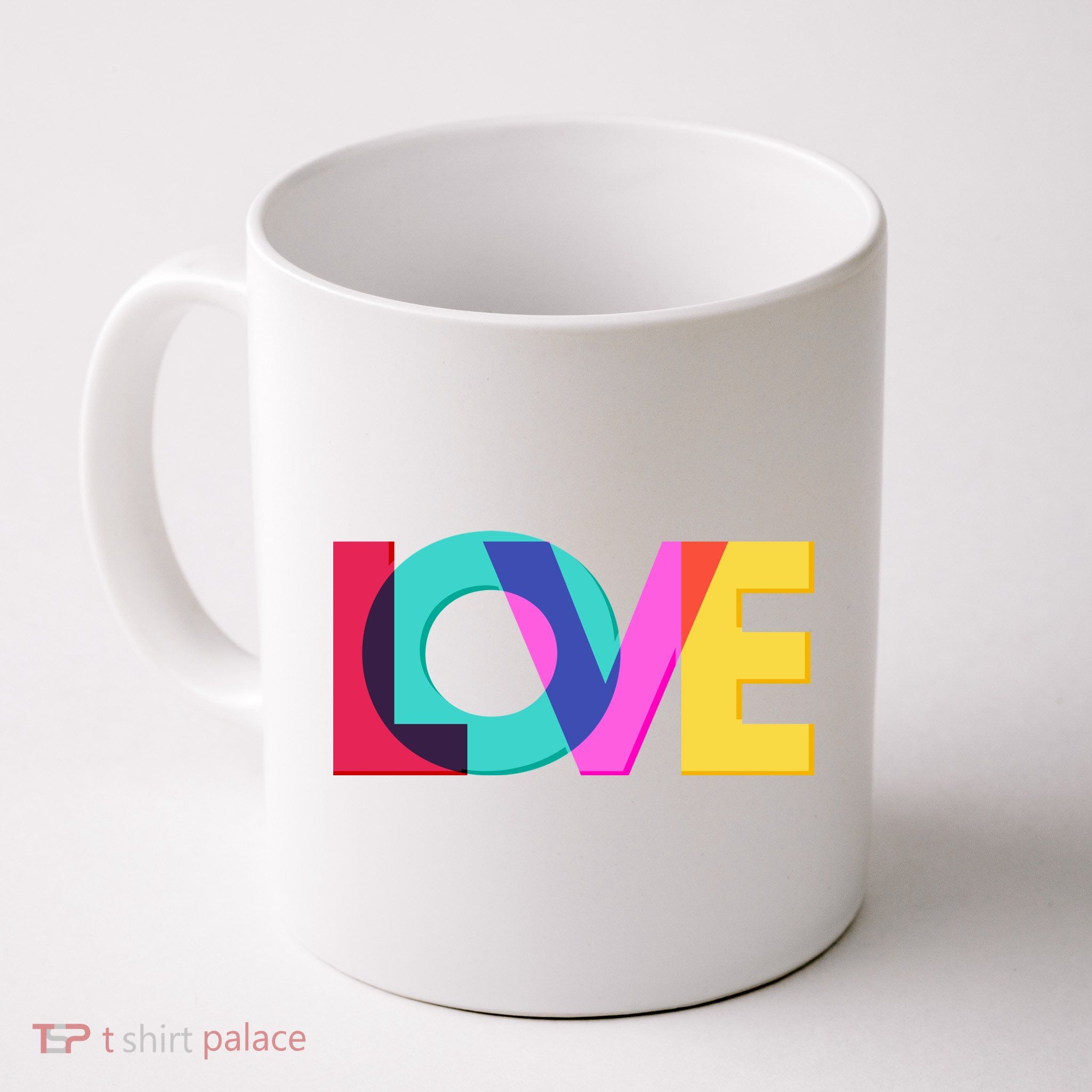 Retro Colors Love Mug