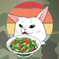 Retro Confused Cat At Dinner Table Meme Legacy Tie Dye Trucker Hat
