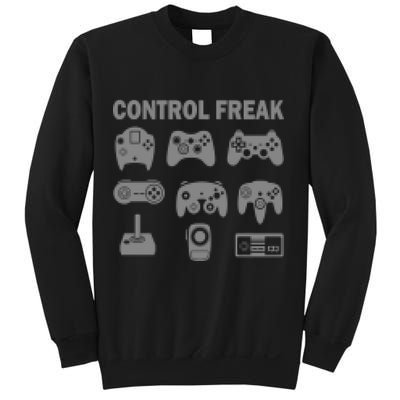 Retro Control Freak 8 Bit Gamer Sweatshirt