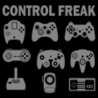 Retro Control Freak 8 Bit Gamer Tall T-Shirt