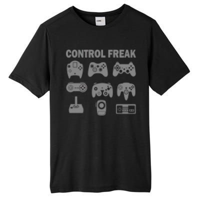 Retro Control Freak 8 Bit Gamer Tall Fusion ChromaSoft Performance T-Shirt