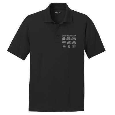 Retro Control Freak 8 Bit Gamer PosiCharge RacerMesh Polo